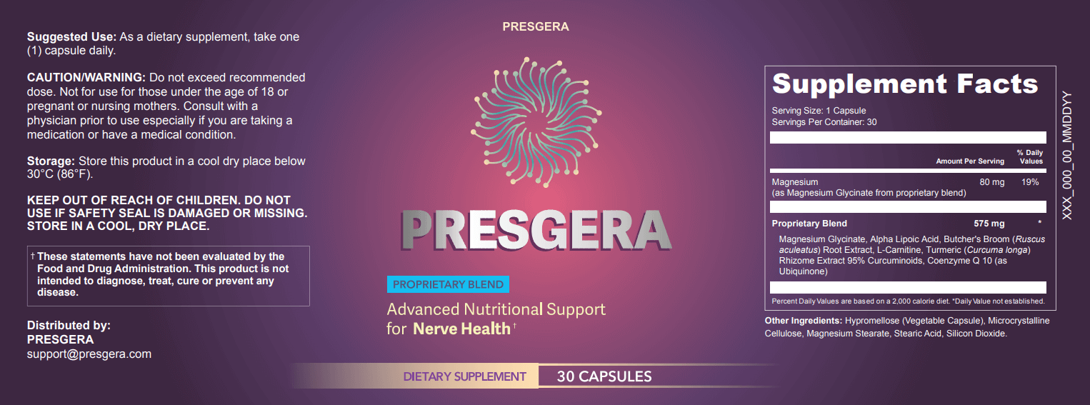 Presgera Certification